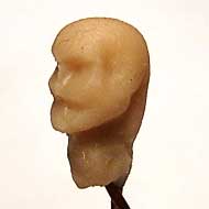 super sculpey. Височная область.