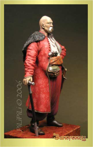 PiLiPiLi Miniatures. Запорожец. Масштаб 90мм.