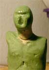 Намазываю всю голову вазелином. Блестит